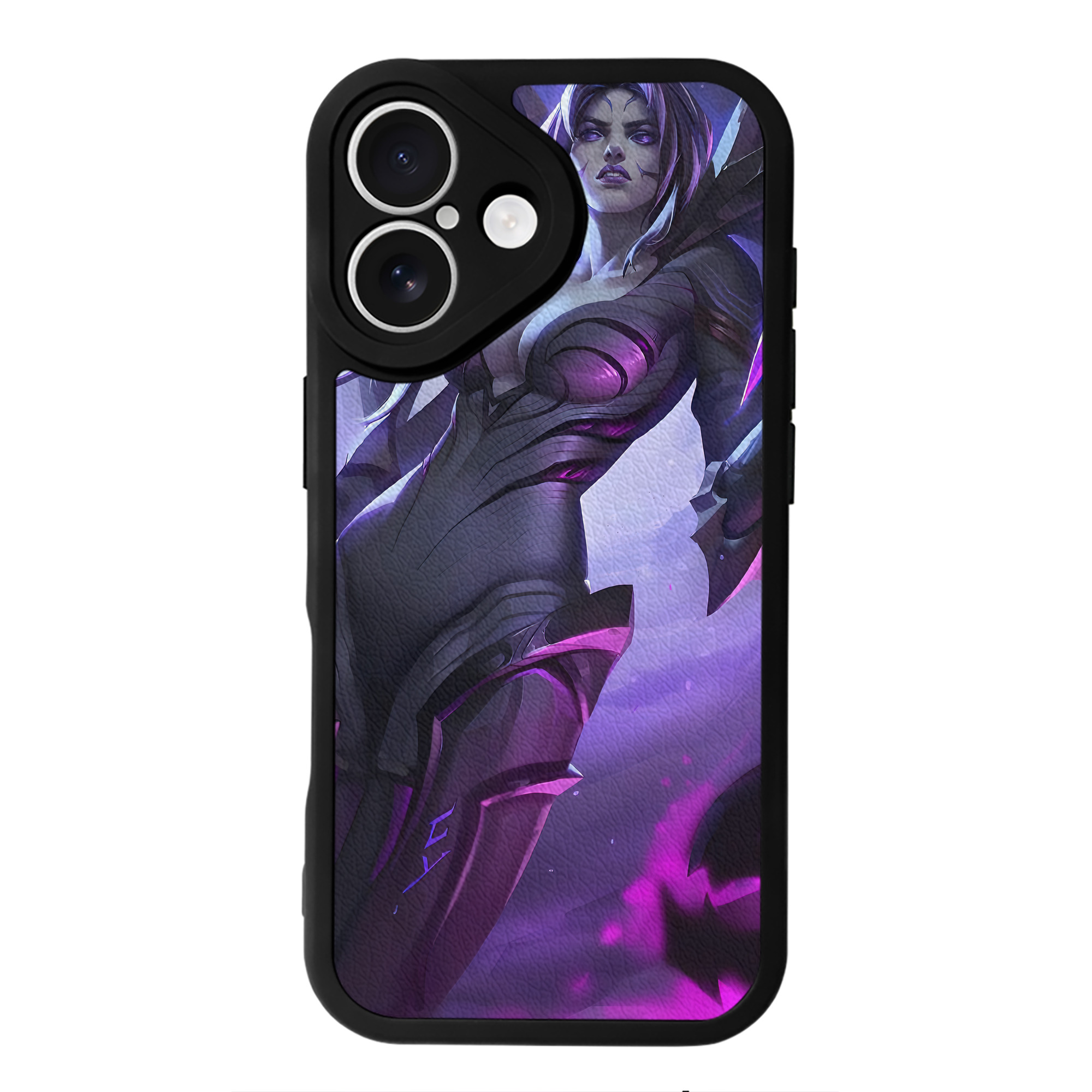 リーグ・オブ・レジェンド League of Legends LOL 【iPhone 16シリーズ対応】シリコンスマホケース（レザー調） 材質：シリコン